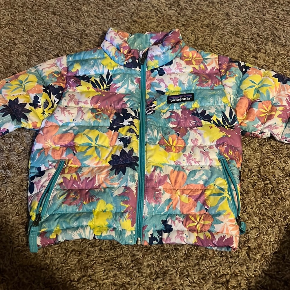 Little girls puffer coat